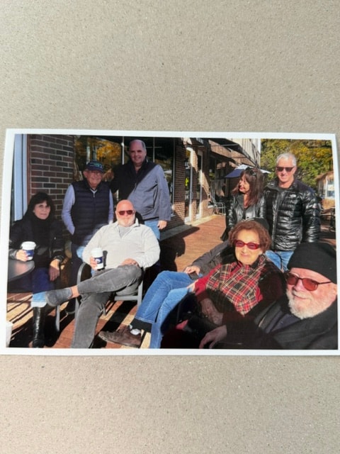 Some of our group on a cold winter day in more recent times